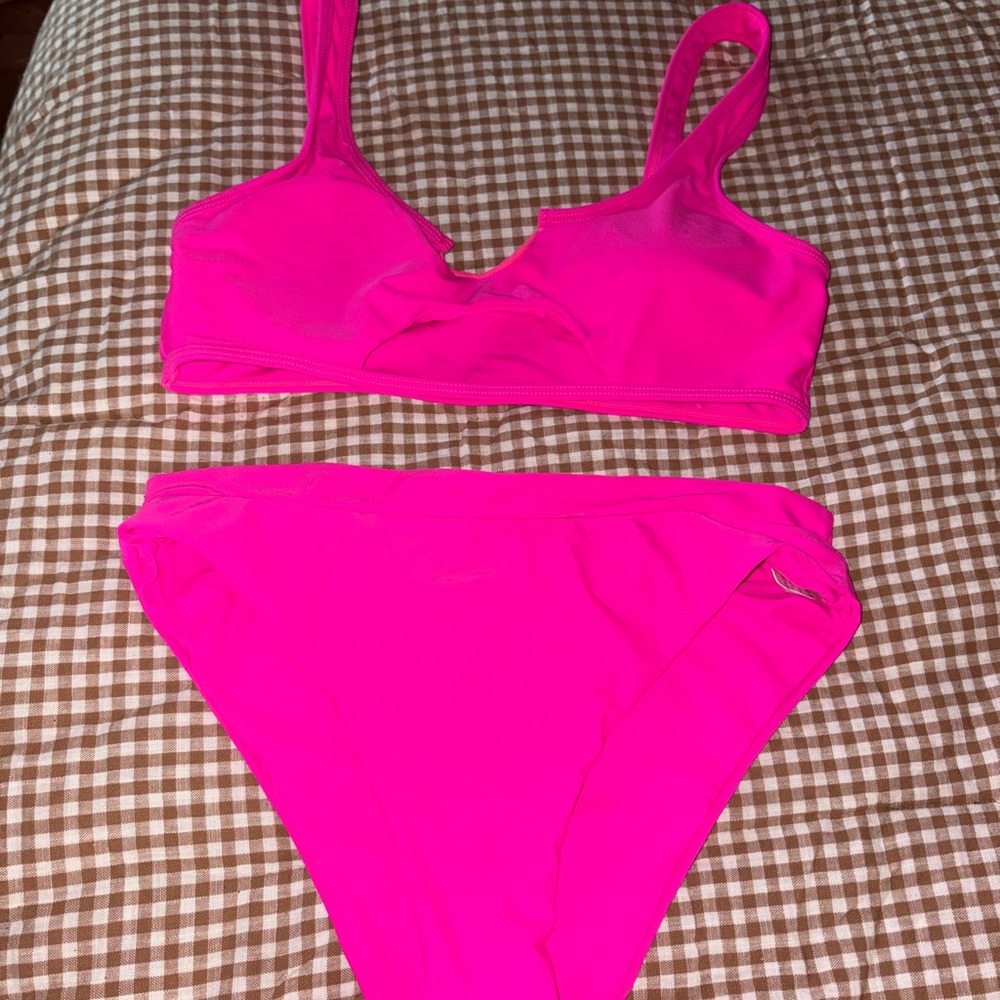 Vibrant Pink Bikini Set